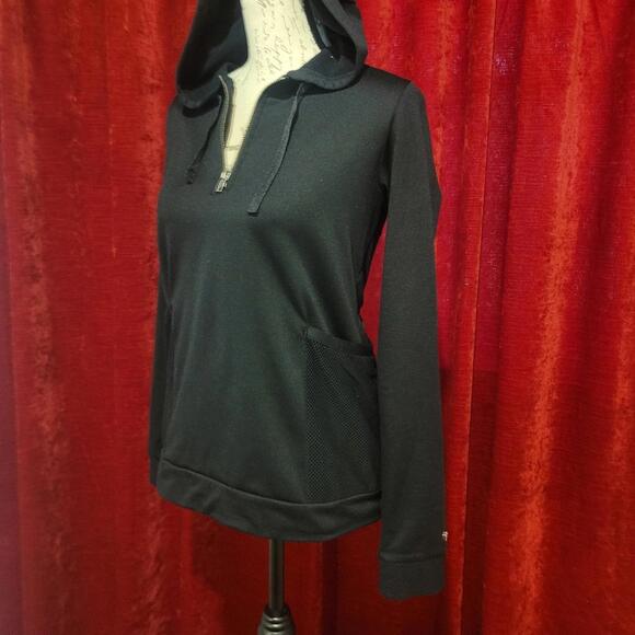 BUNDLE SALE!  FABLETICS Black Women's  Zip Up Hoodie Top XS - Picture 3 of 11